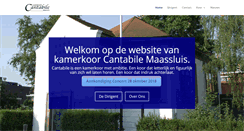 Desktop Screenshot of koorcantabilemaassluis.nl