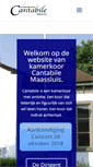 Mobile Screenshot of koorcantabilemaassluis.nl